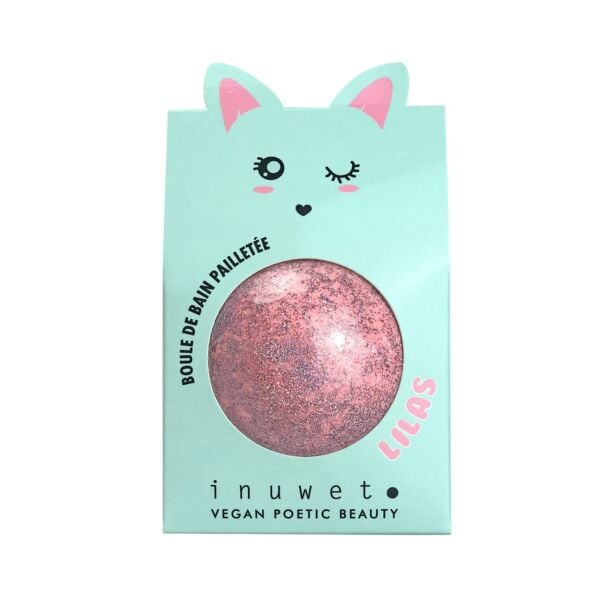 Inuwet Banyo Topu Simli Leylak