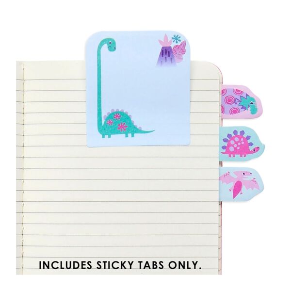 Ooly Note Pals Yapışkanlı Etiket Seti - Cute Dinos