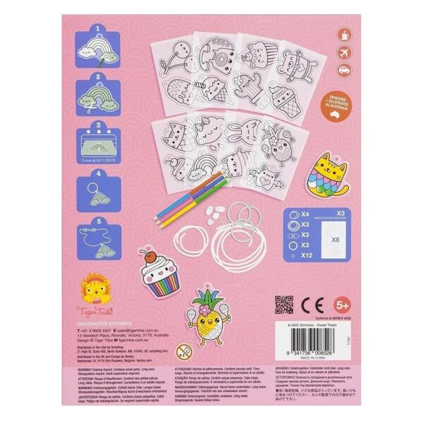 Kağıt Anahtarlık Yap Seti / Sweet Treats