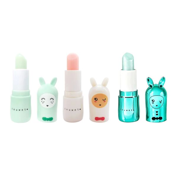 Inuwet 3lü Dudak Nemlendiricisi Seti -Elma, Cupcak