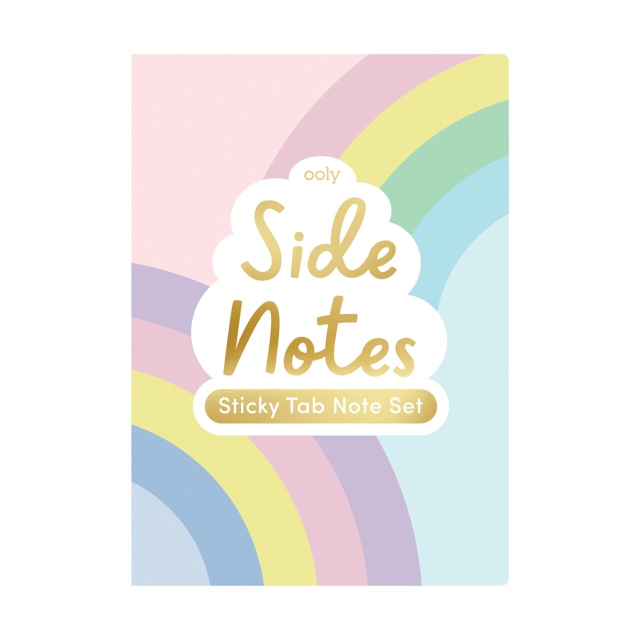 Ooly Side Notes Yapışkanlı Etiket Seti - Pastel Ra