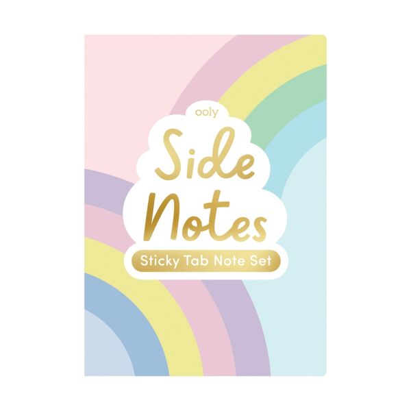 Ooly Side Notes Yapışkanlı Etiket Seti - Pastel Ra