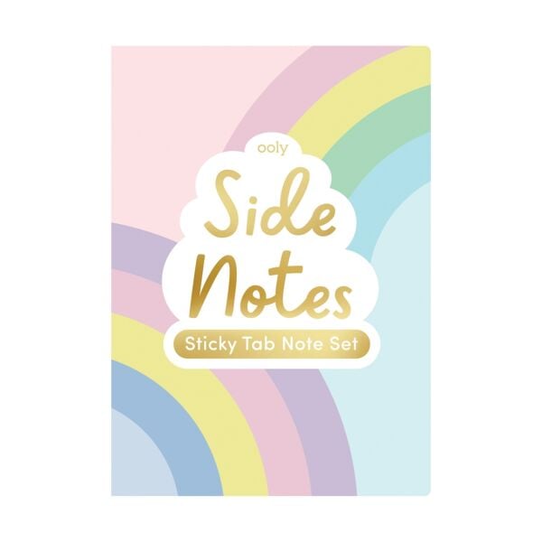 Ooly Side Notes Yapışkanlı Etiket Seti - Pastel Ra