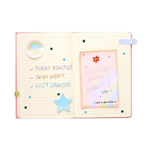 Ooly Side Notes Yapışkanlı Etiket Seti - Pastel Ra