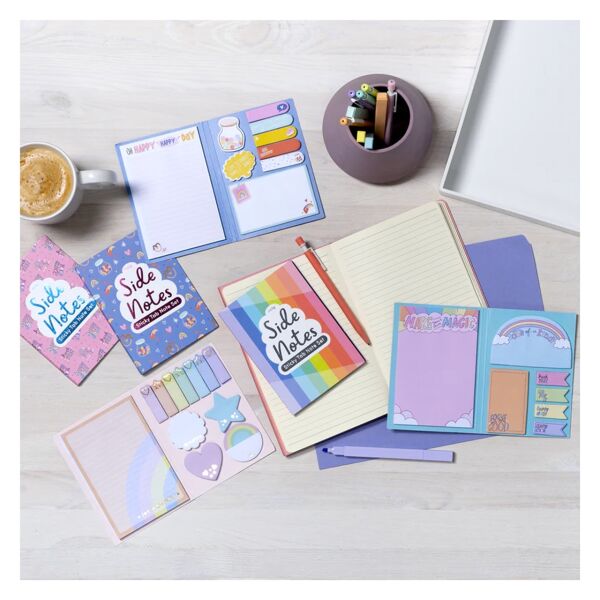 Ooly Side Notes Yapışkanlı Etiket Seti - Happy Day