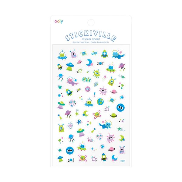 Ooly Stickiville Çıkartmalar - Space Buddies