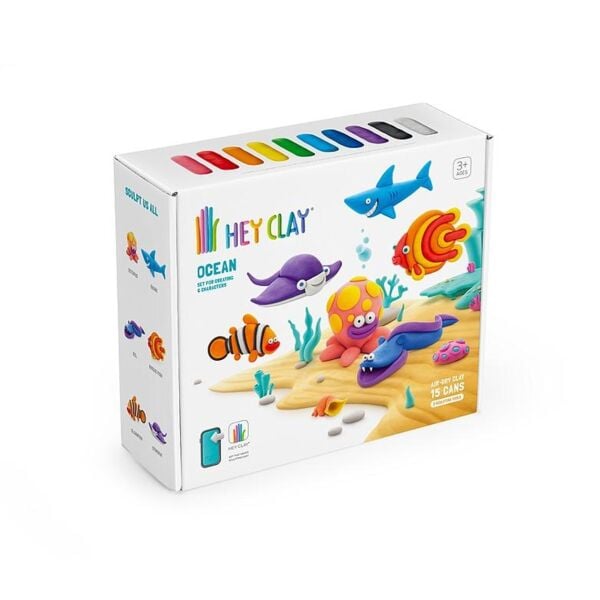 Hey Clay Hava İle Kuruyan Kil (15li Kutu) - Okyanu