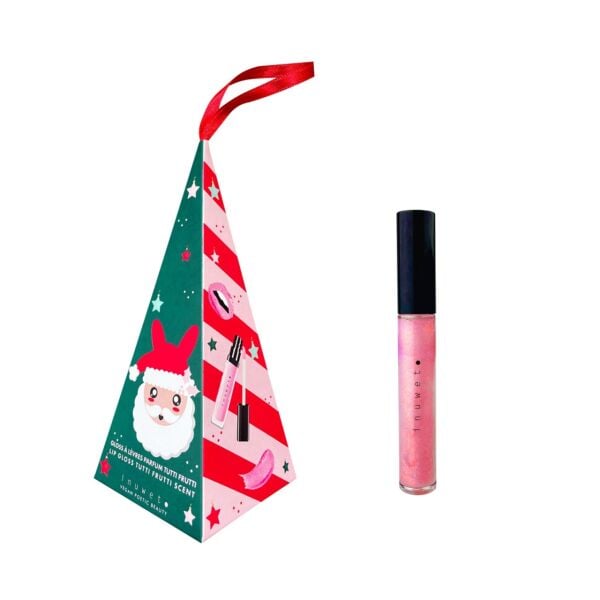 Inuwet Noel Baba Figürlü Hediye Kutusu-Dudak Parla