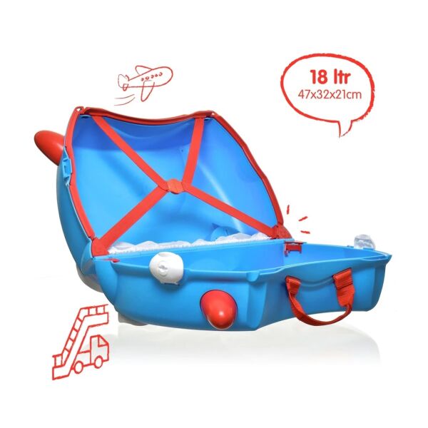 Trunki Çocuk Bavulu - Uçak Amelia