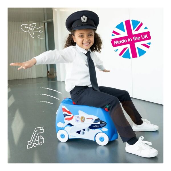 Trunki Çocuk Bavulu - Uçak Amelia