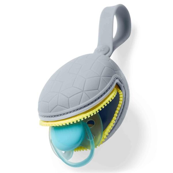 Grab&Go Silikon Emzik Kabı - Gri