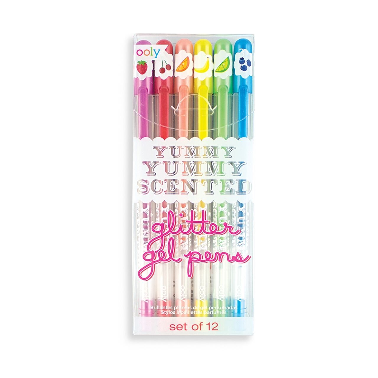 Ooly Yummy Kokulu Simli 12li Jel Kalem (1.0 mm Uçl