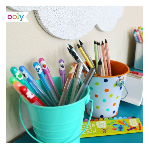 Ooly Yummy Kokulu Simli 12li Jel Kalem (1.0 mm Uçl