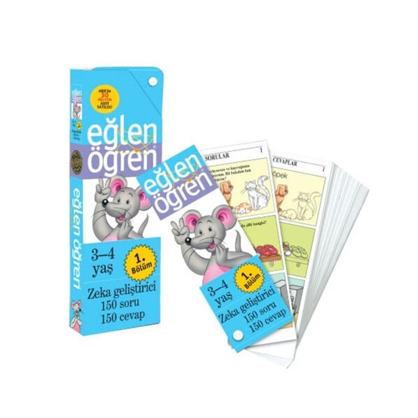 Eğlen Öğren 3-4 Yaş 1. Bölüm