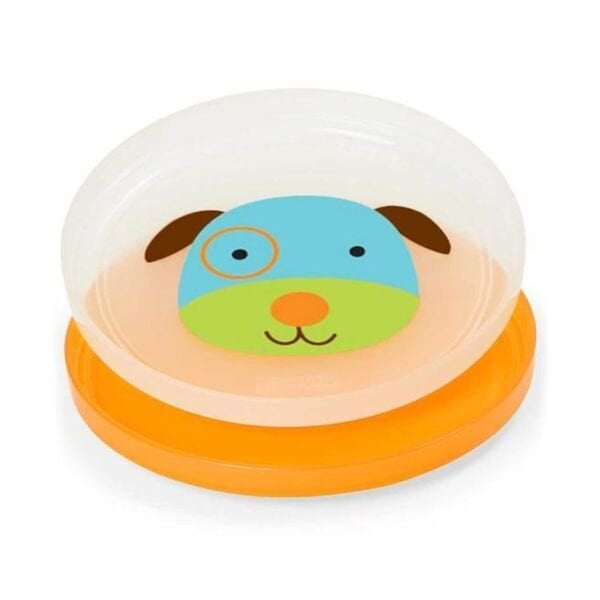 Kaydırmaz Alıştırma Tabak Seti - Köpek