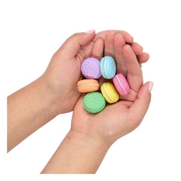 Ooly Macaron 6lı Kokulu Silgi Seti