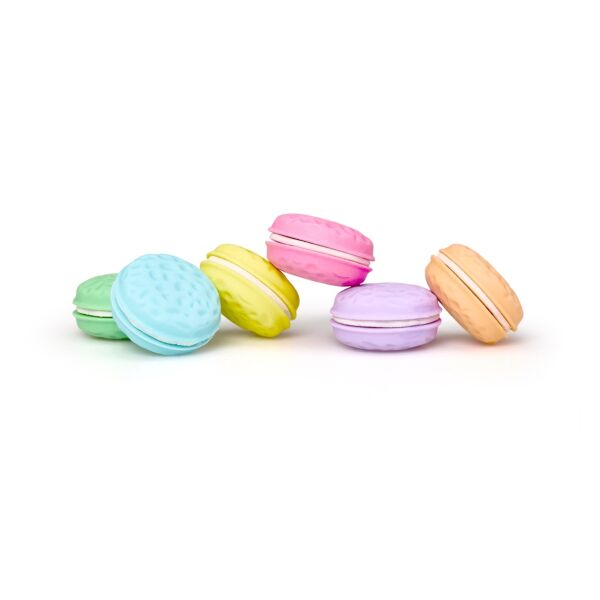 Ooly Macaron 6lı Kokulu Silgi Seti