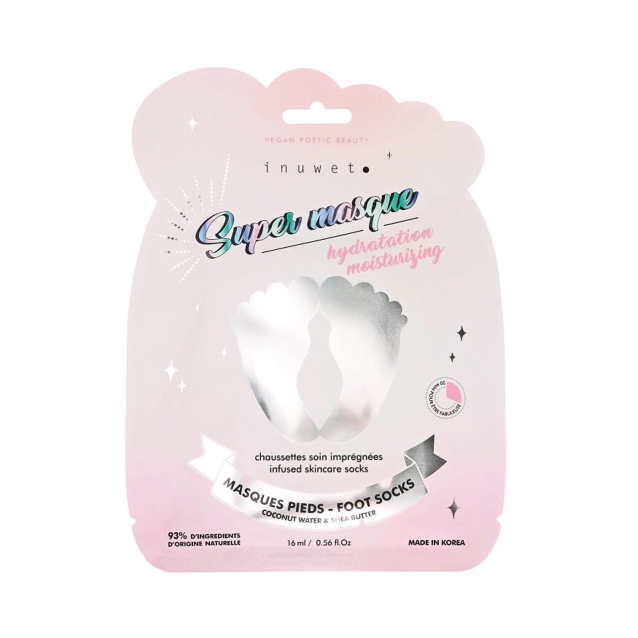 Inuwet Nemlendirici Ayak Maskesi