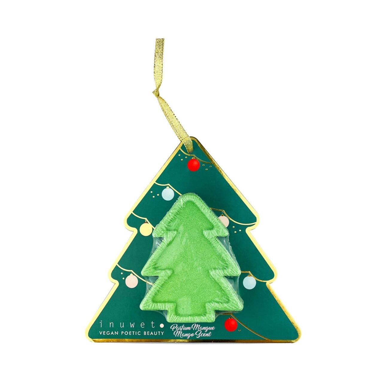 Inuwet Yılbaşı Ağacı Şeklinde Banyo Bombası