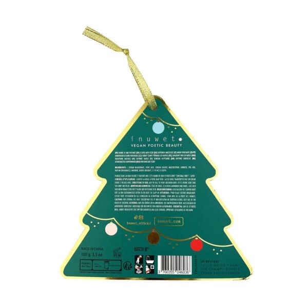 Inuwet Yılbaşı Ağacı Şeklinde Banyo Bombası