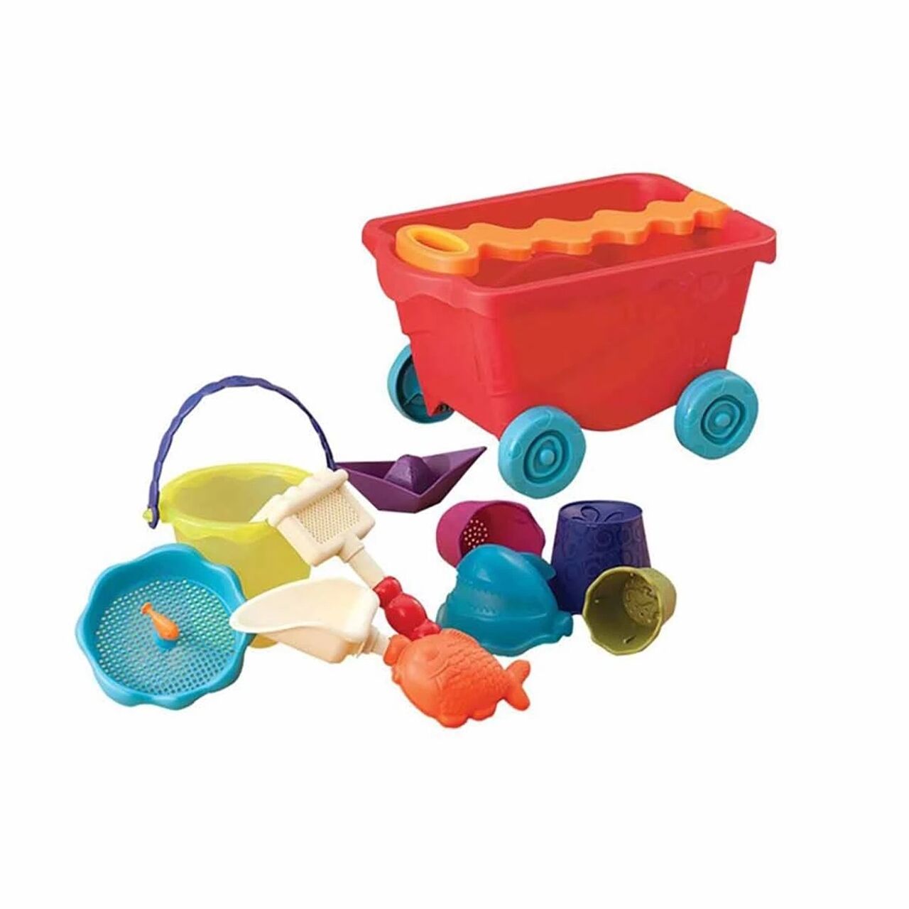 B.Toys Kırmızı Plaj Vagonu