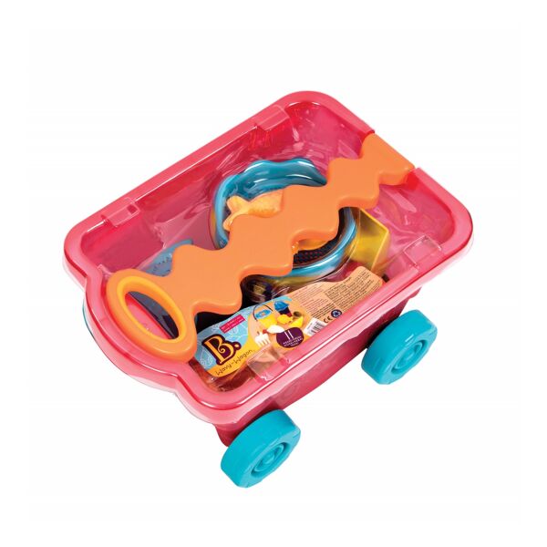 B.Toys Kırmızı Plaj Vagonu