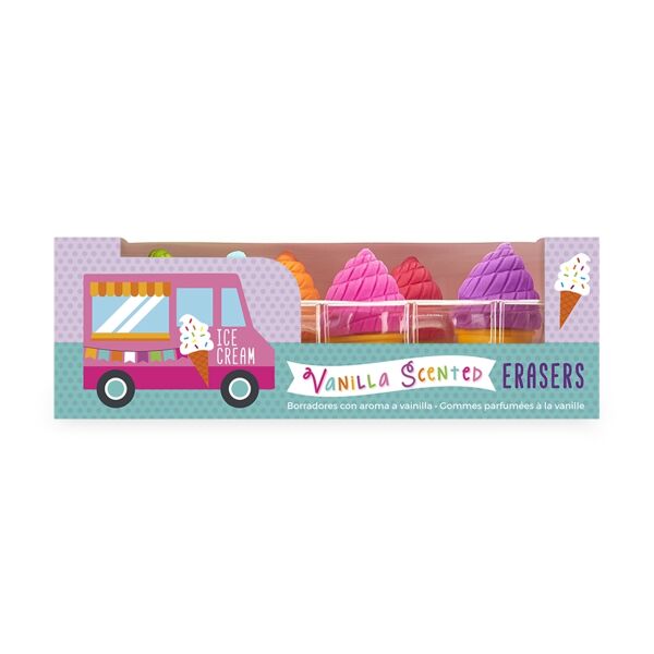 Ooly Petite Sweets Ice Cream 6lı Kokulu Silgi
