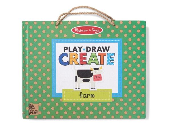 Melissa & Doug Oyna, Çiz, Yarat - Çiftlik