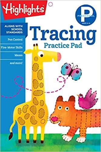 Tracing a Learn on the Go Practice Pad