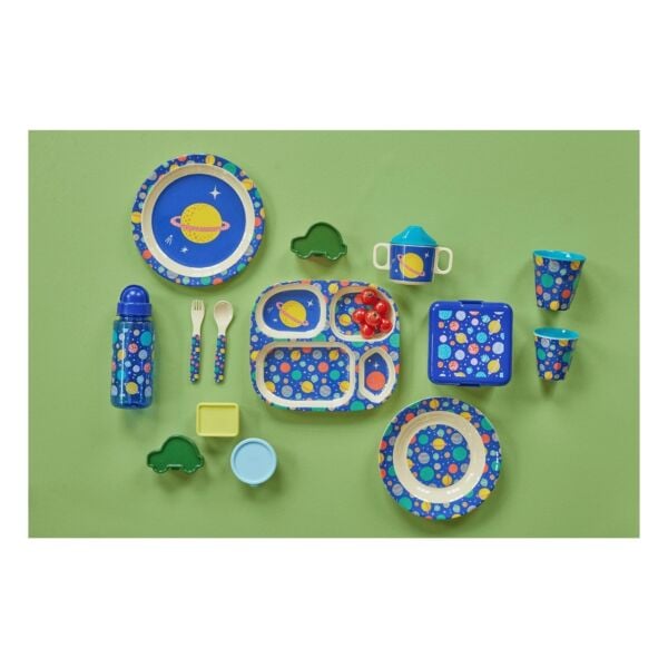 Melamin 4 Bölmeli Mama Tabağı