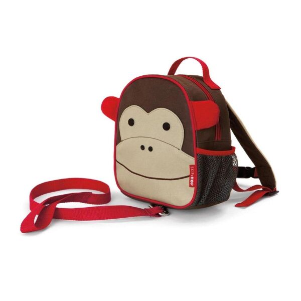 Skip Hop Emniyet Kemerli Sırt Çantası Maymun