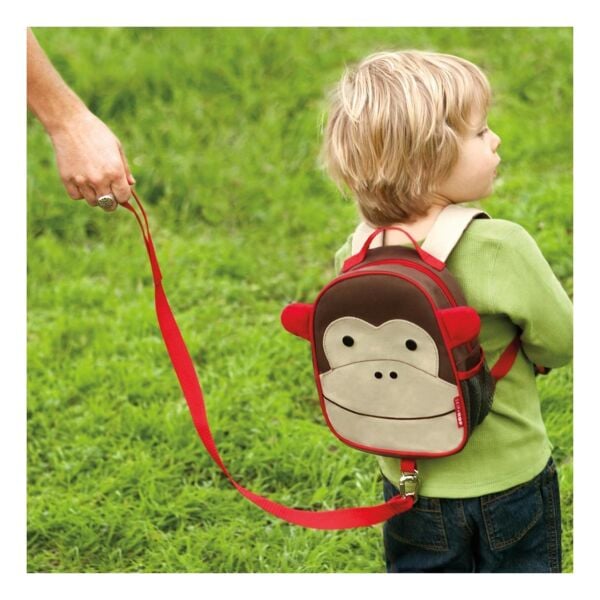 Skip Hop Emniyet Kemerli Sırt Çantası Maymun