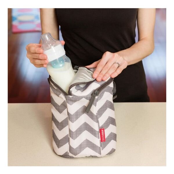 Grab&Go Biberon Çantası- Zigzag