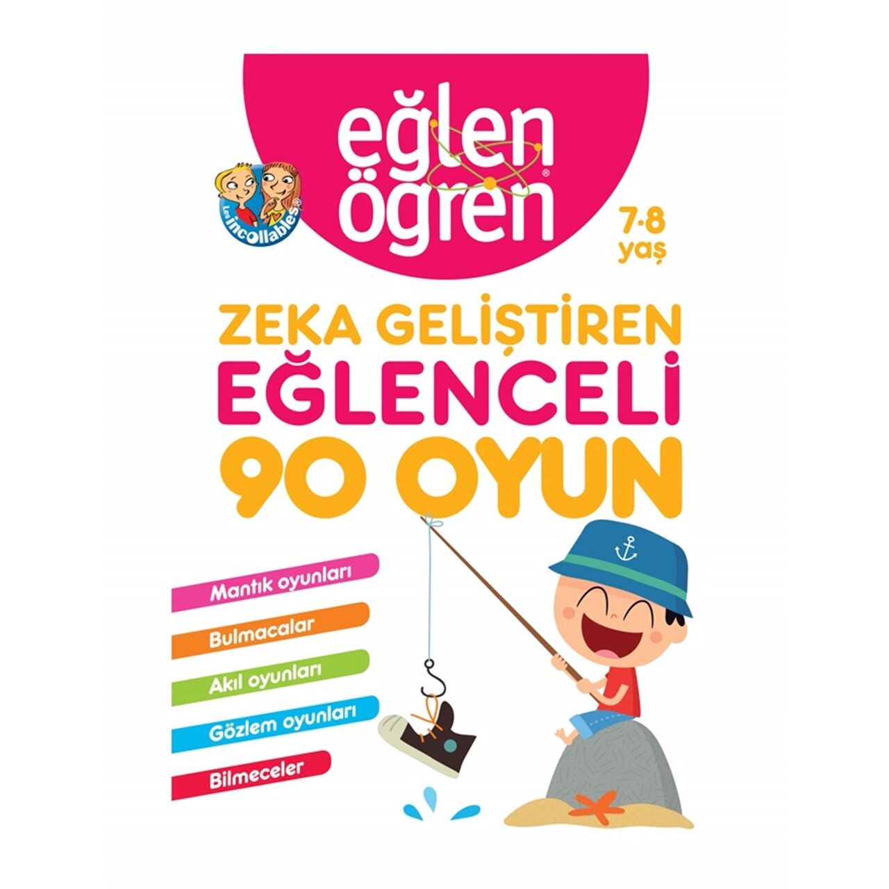 Eğlen Öğren 7-8 Yaş Zeka Geliştiren Eğlenceli 90