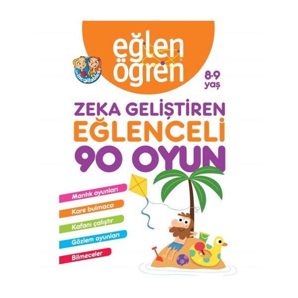 Eğlen Öğren 8-9 Yaş Zeka Geliştiren Eğlenceli 90