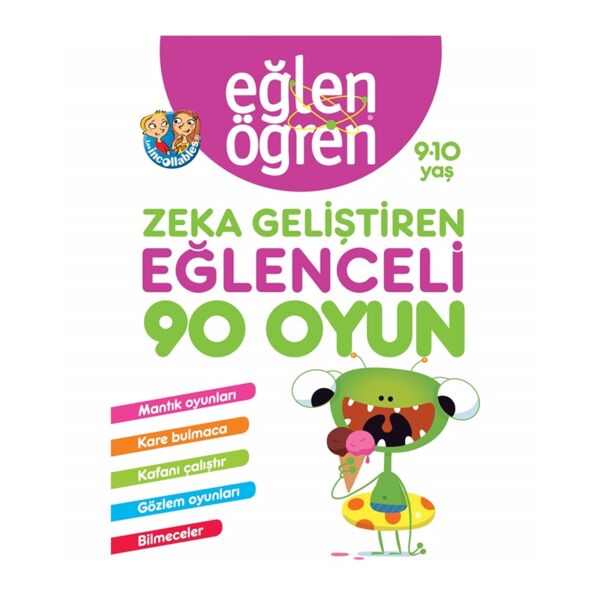 Eğlen Öğren 9-10 Yaş Zeka Geliştiren Eğlenceli 90