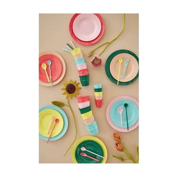 Melamine Bardak Seti  6 lı Renkli 250 mL