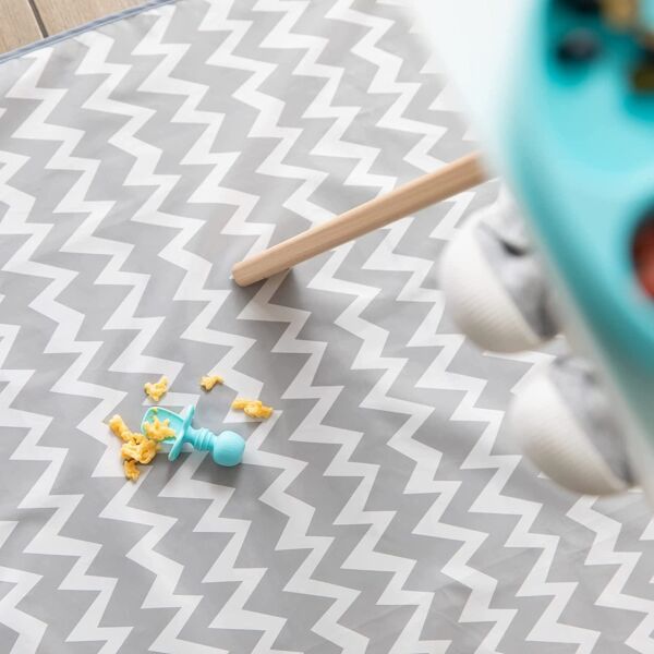 Bumkins Çok Amaçlı Örtü - Gray Chevron