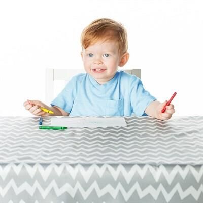 Bumkins Çok Amaçlı Örtü - Gray Chevron