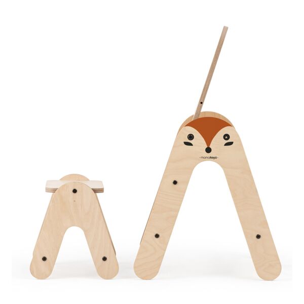 Mamatoyz Massam Tilki Figürlü Ahşap Aktivite Masa