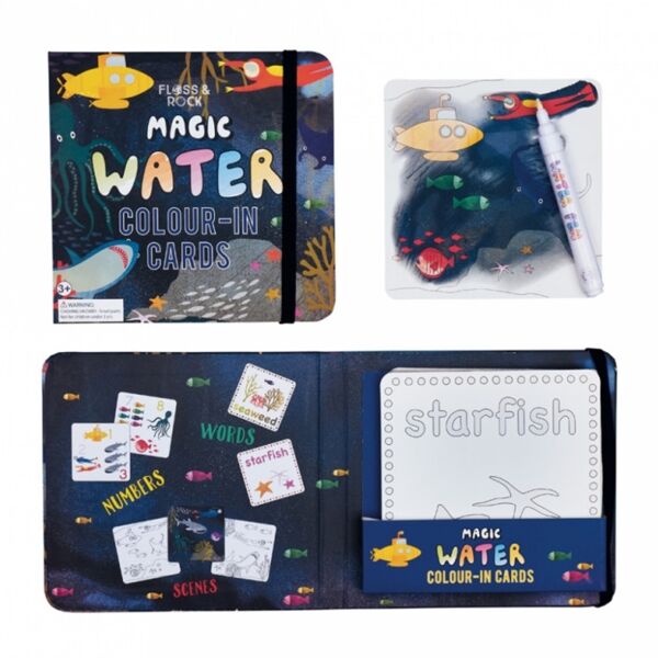 Floss Rock Water Magic Kartlar - Deep Sea