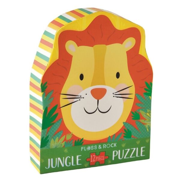 Floss Rock 12 Parça Şekilli Yap Boz - Lion