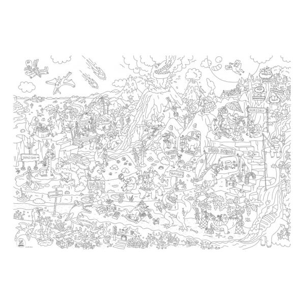 Omy Boyama Posteri - Dinos