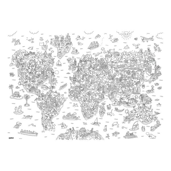 Omy Boyama Posteri - Atlas