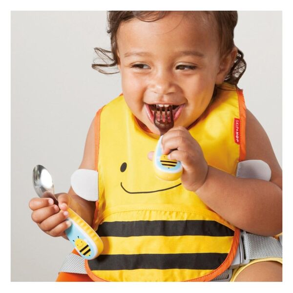 Skip Hop Çatal Kaşık Seti Arı
