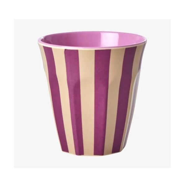 Melamin Bardak   Medium Stripes