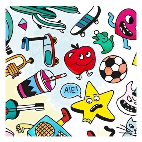 Omy Boyama Posteri - Baby Pop Art