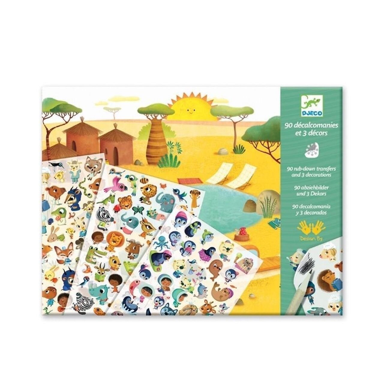 Djeco Kazıma Kartları / Savannah Desert