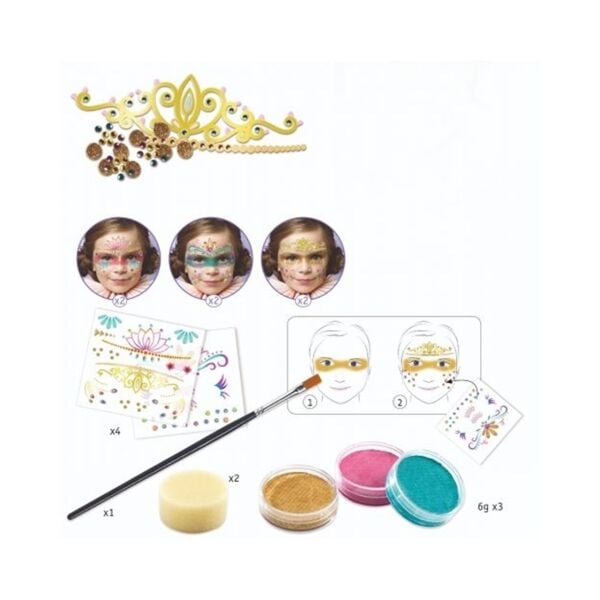 Djeco Yüz Boyama Seti / Princess