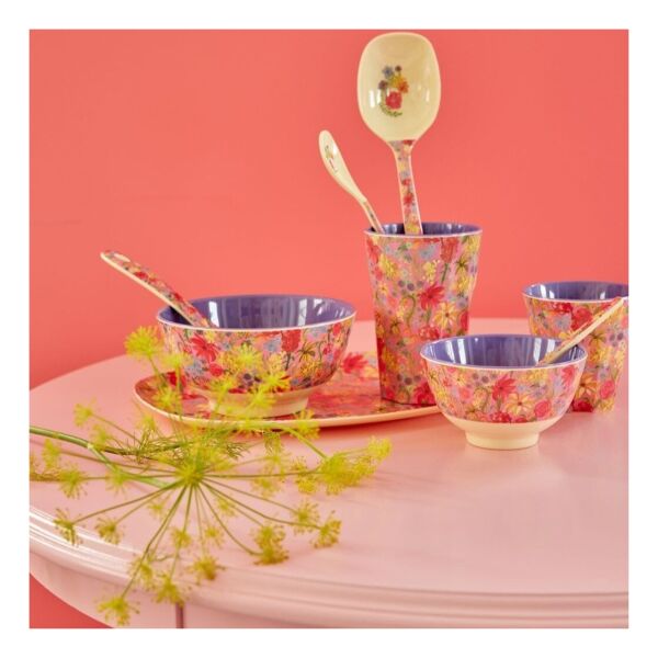 Melamin Bardak Medium Swedish Flower